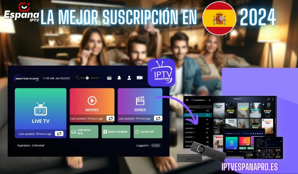 IPTV España: La Mejor Suscripción IPTV Premium Usada con la Aplicación Flix IPTV en 2024